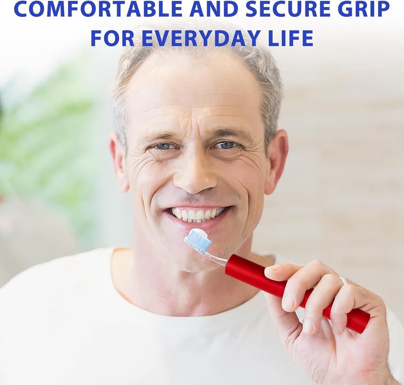 lyforx 9pcs Foam Grip Tubing Adaptive Utensils Grip Tubing, Built up Grip Aid for Utensils, Tools and Pens for Elderly, Arthritic, Handicapped - Image 3